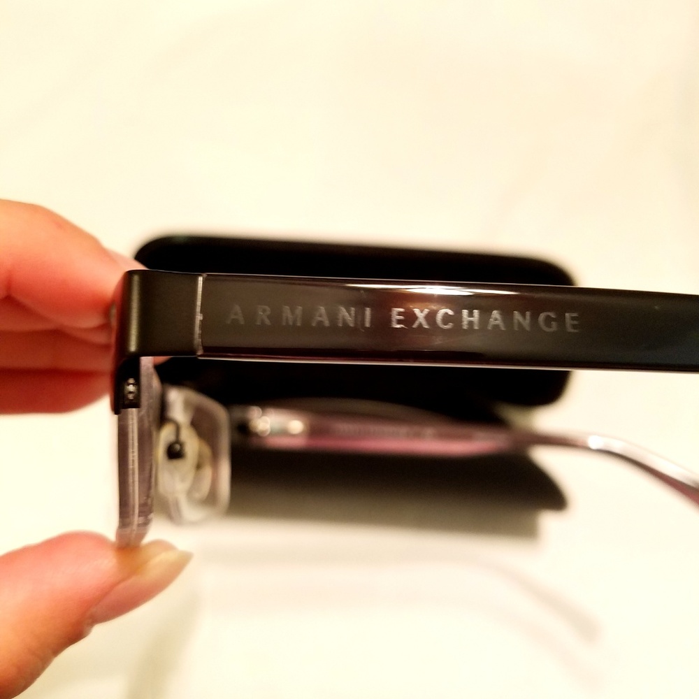 ***SOLD***ARMANI EXCHANGE Glasses Frame and Case - Picture 3 of 7